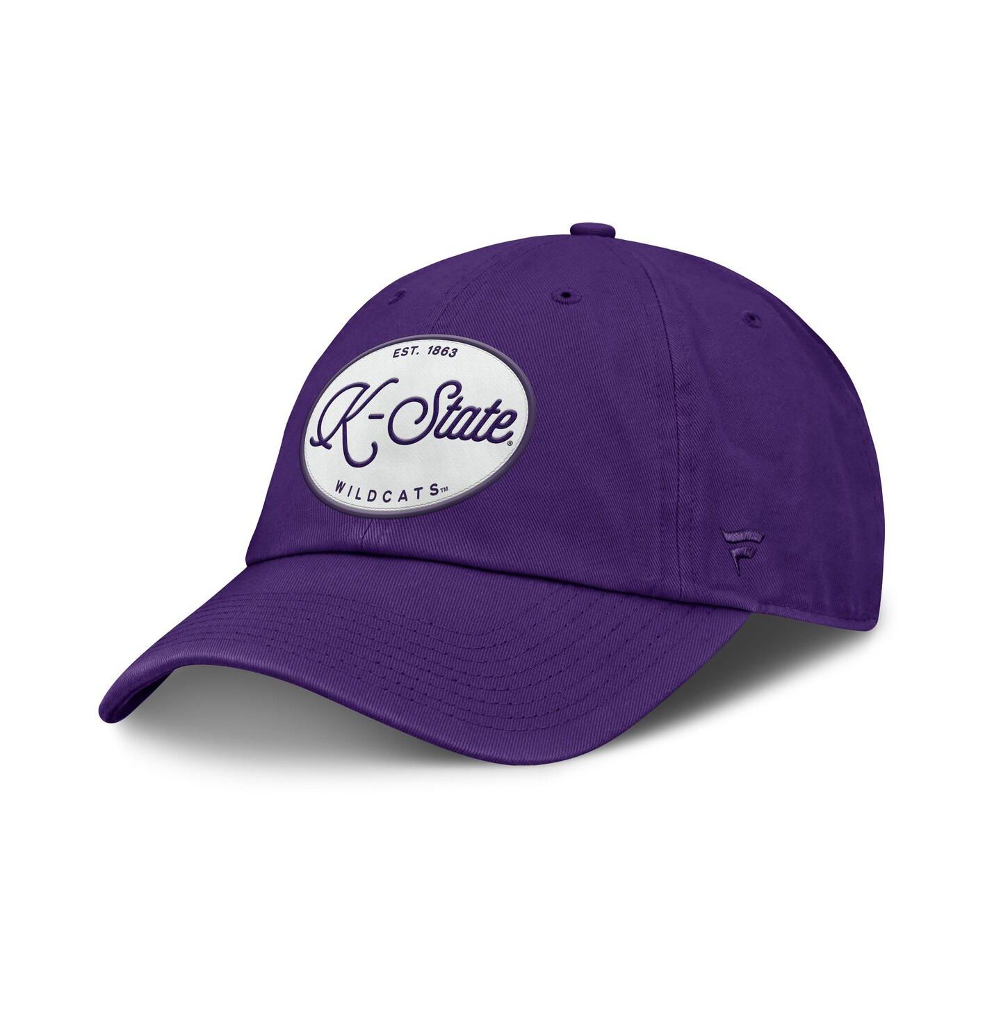 Женская кепка Fanatics Purple Kansas State Wildcats Candid Adjustable Hat — фото 1