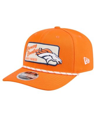 New Era - Men's Orange Denver Broncos Chant 9SEVENTY Stretch-Snap Hat