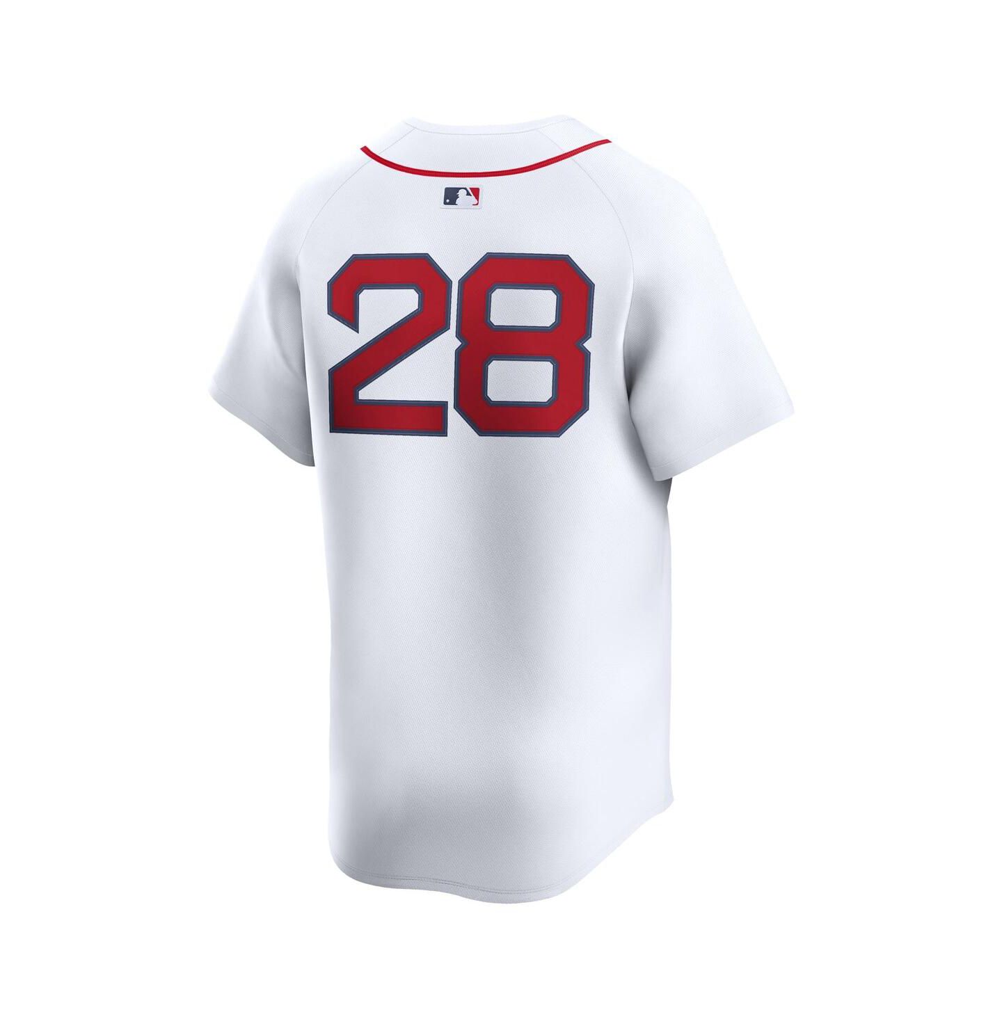 Мужской топ Nike Kristian Campbell White Boston Red Sox Home Limited Jersey — фото 2