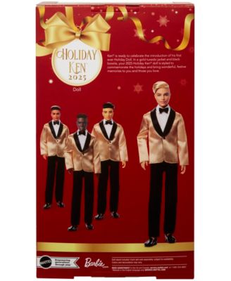 2025 Holiday KEN Doll Blonde Hair