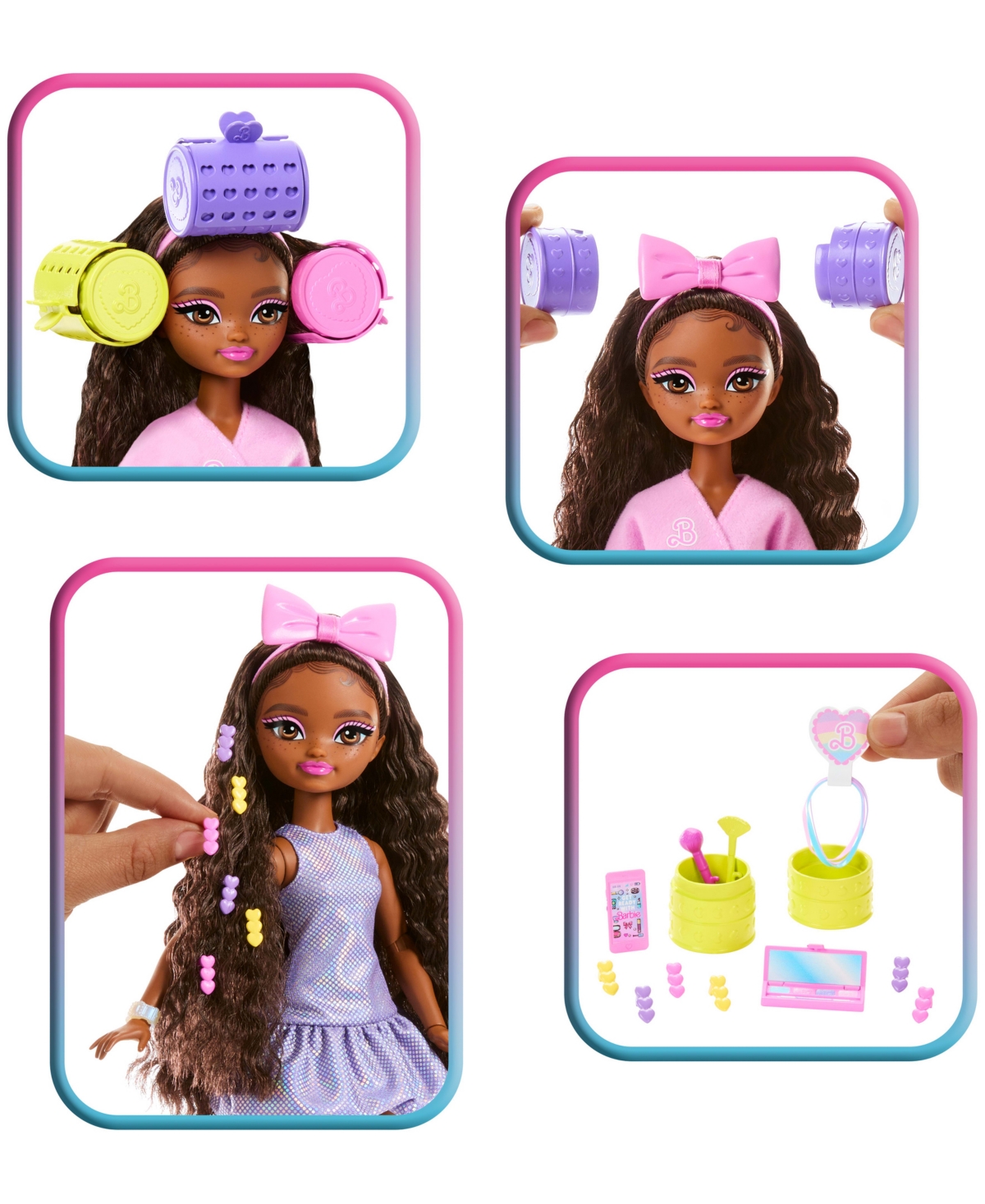 Barbie Dream Besties Get Ready With Brooklyn Doll And Accessories In Multi