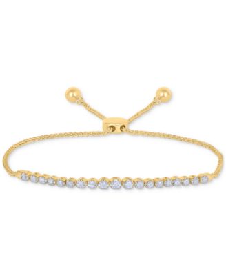 Macy's - Diamond Bolo Bracelet (1/4 ct. t.w.)