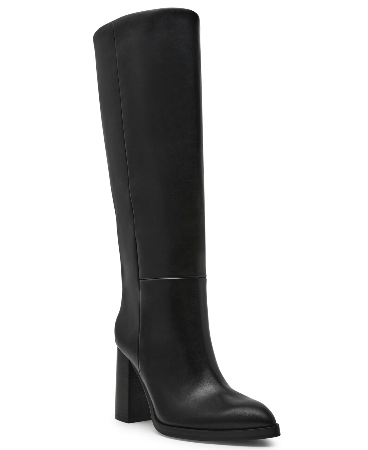 Dv Dolce Vita Women's Bardonny Wide-calf Tall Block Heel Dress Boots In Black