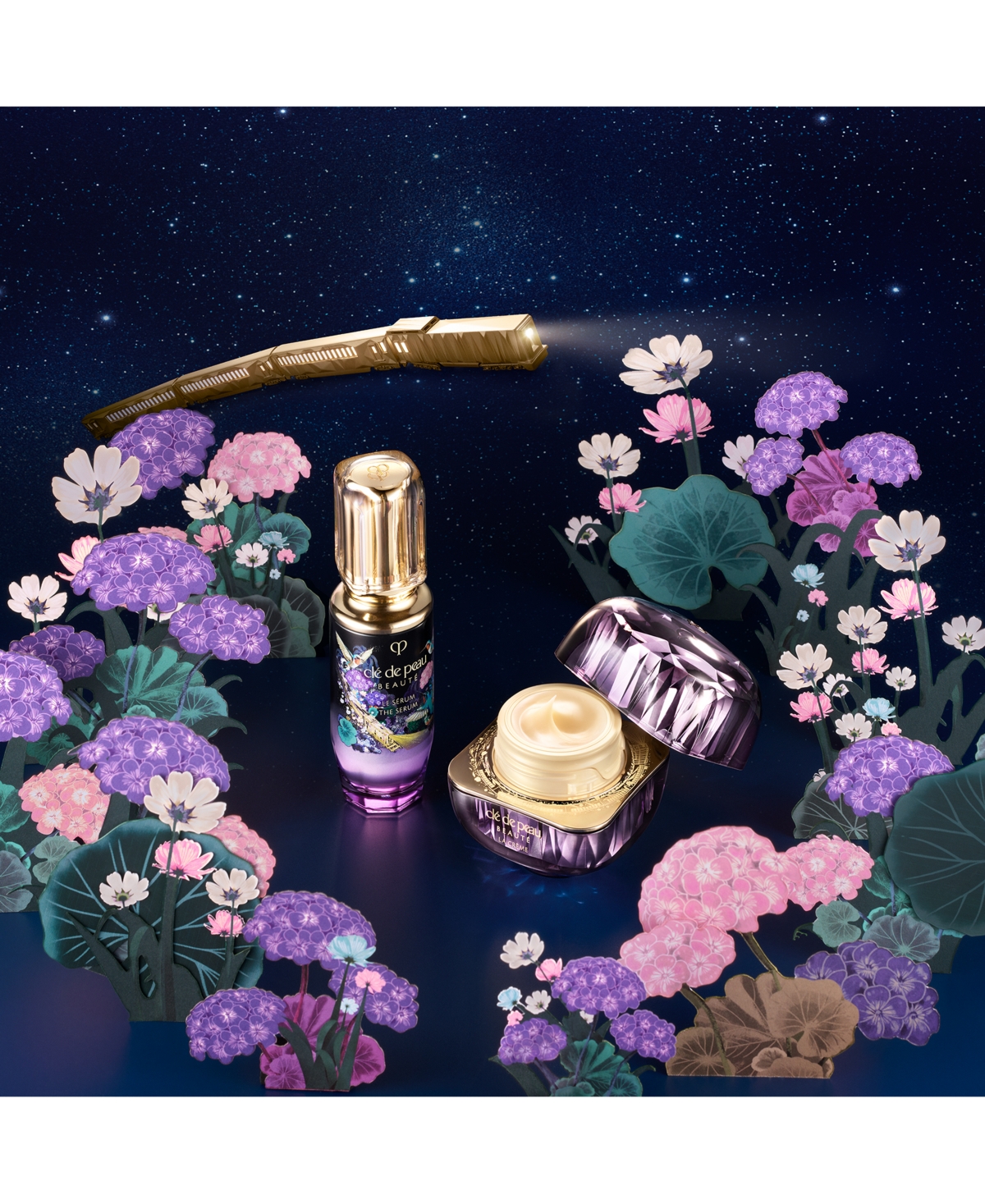 Clé De Peau Beauté The Serum (50 Ml) In Purple