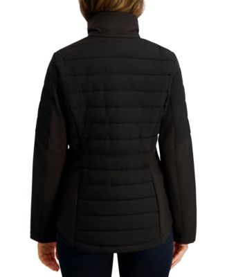 Women's Fleece-Lined Hooded Softshell Coat