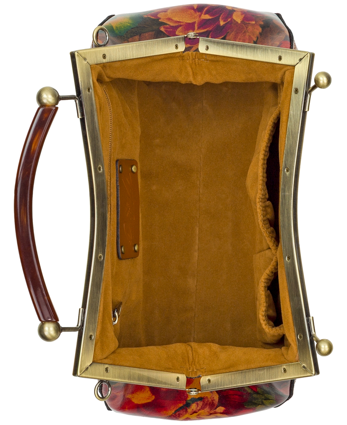 Patricia Nash Kelmscott Small Leather Frame Bag