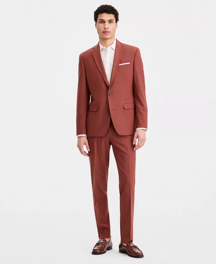 Men's Slim-Fit Wool-Blend Suit Separates - thumbnail 6