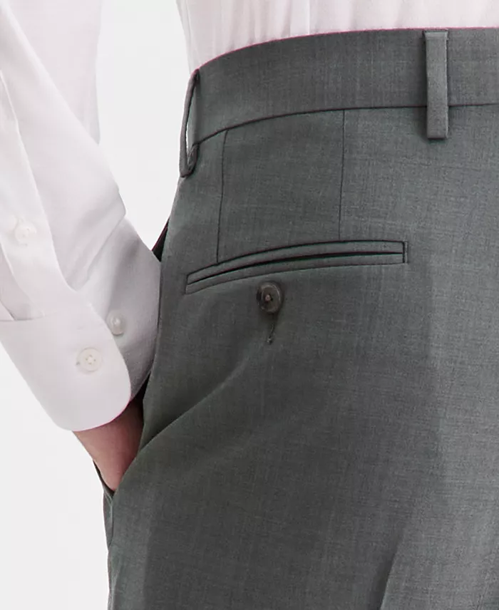 Men's Slim-Fit Wool Blend Suit Separates Pants - thumbnail 8