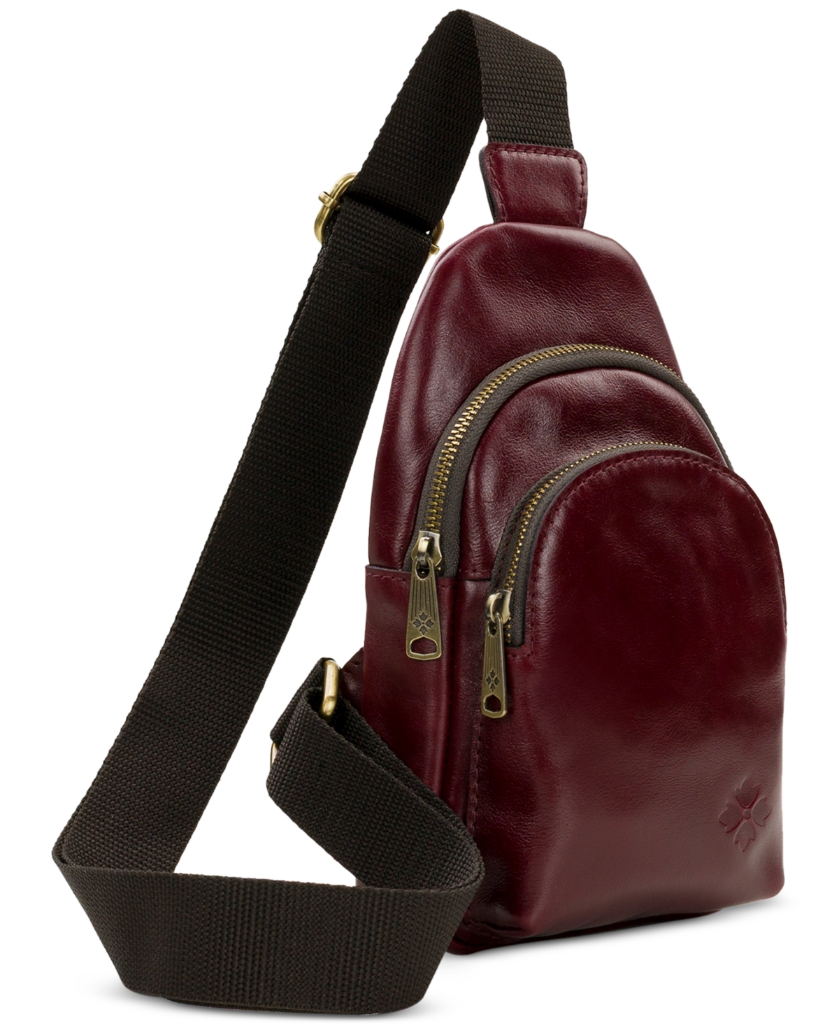 Patricia Nash Louetta Small Sling Bag In Burgundy
