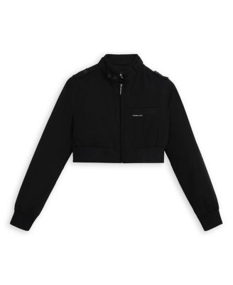 Women's Mini Cropped Racer Jacket