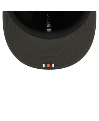 Men's Black Cincinnati Bengals 2025 Sideline 59FIFTY Fitted Hat