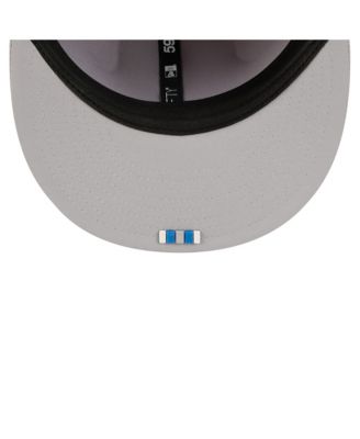 Men's Gray Detroit Lions 2025 Sideline 59FIFTY Fitted Hat