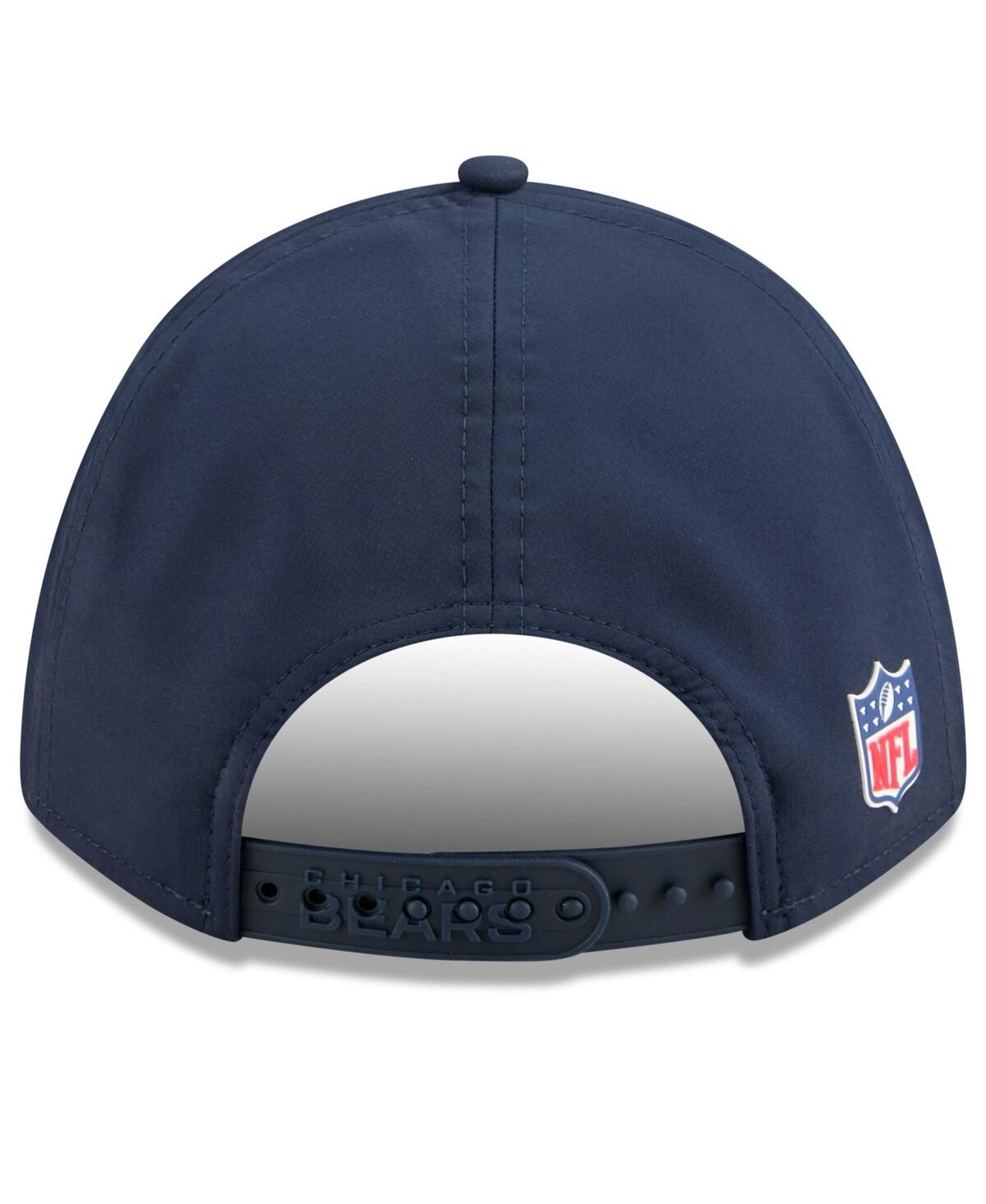 New Era Big Boys And Girls Navy Chicago Bears 2025 Sideline 9forty Adjustable Hat In Blue