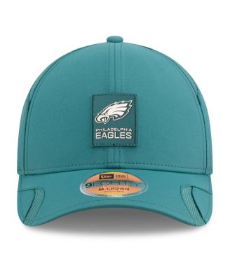 Big Boys and Girls Midnight Green Philadelphia Eagles 2025 Sideline M-Crown 9FORTY Adjustable Hat