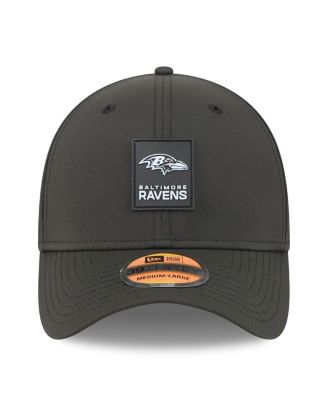 Men's Black Baltimore Ravens 2025 Sideline 39THIRTY Flex Hat