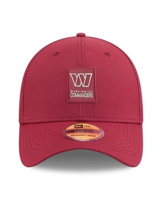 Men's Burgundy Washington Commanders 2025 Sideline 39THIRTY Flex Hat