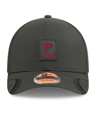 Men's Black Atlanta Falcons 2025 Sideline M-Crown 9FORTY Adjustable Hat