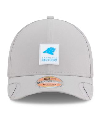 Men's Gray Carolina Panthers 2025 Sideline M-Crown 9FORTY Adjustable Hat