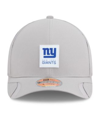 Men's Gray New York Giants 2025 Sideline M-Crown 9FORTY Adjustable Hat