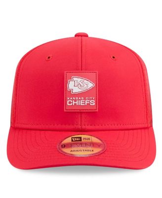 Men's Red Kansas City Chiefs 2025 Sideline 9SEVENTY Trucker Adjustable Hat