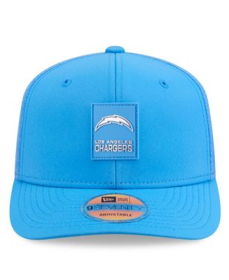 Men's Powder Blue Los Angeles Chargers 2025 Sideline 9SEVENTY Trucker Adjustable Hat