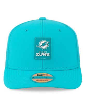 Men's Aqua Miami Dolphins 2025 Sideline 9SEVENTY Trucker Adjustable Hat
