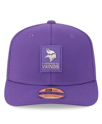Men's Purple Minnesota Vikings 2025 Sideline 9SEVENTY Trucker Adjustable Hat