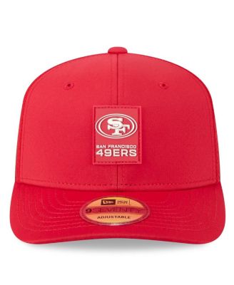 Men's Scarlet San Francisco 49ers 2025 Sideline 9SEVENTY Trucker Adjustable Hat