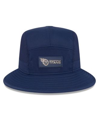 Men's Navy Tennessee Titans 2025 Sideline Bucket Hat