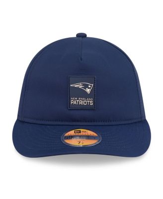 Men's Navy New England Patriots 2025 Sideline Retro Crown 59FIFTY Fitted Hat