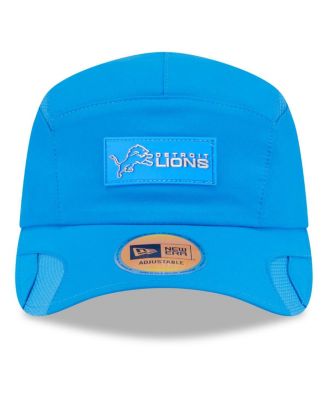 Men's Blue Detroit Lions 2025 Sideline Runner Adjustable Hat