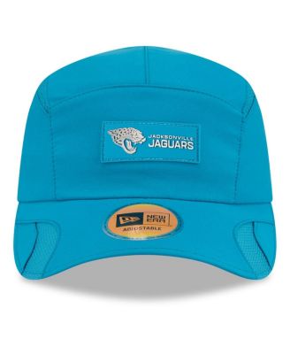 Men's Teal Jacksonville Jaguars 2025 Sideline Runner Adjustable Hat