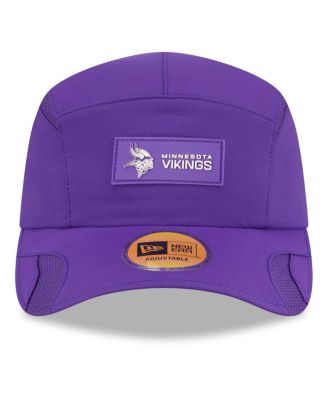 Men's Purple Minnesota Vikings 2025 Sideline Runner Adjustable Hat