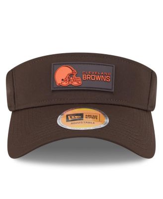 Men's Brown Cleveland Browns 2025 Sideline Visor Hat