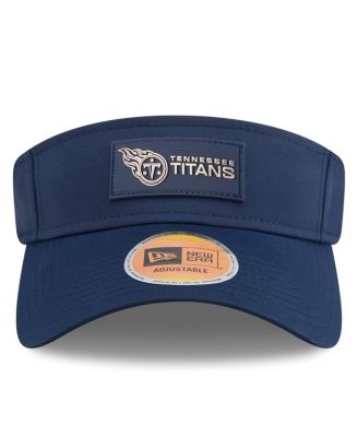 Men's Navy Tennessee Titans 2025 Sideline Visor Hat
