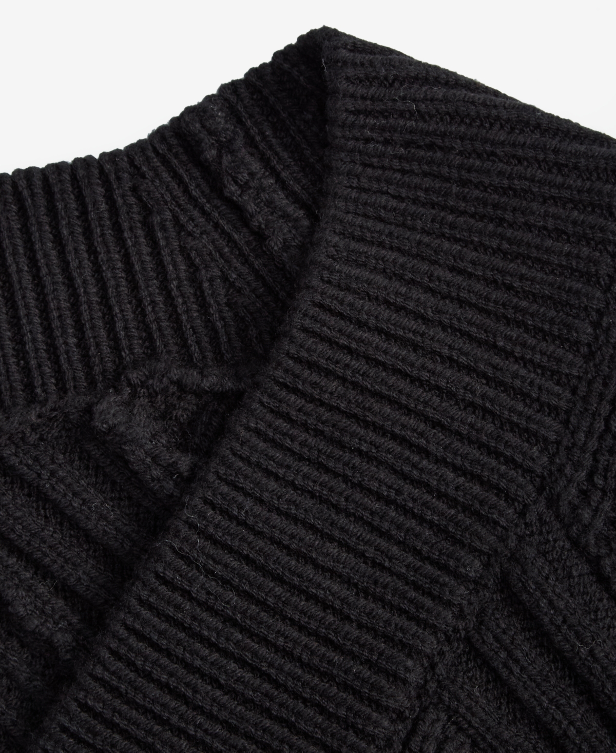 Inc International Concepts Women's Directional Ribbed Sweater, Macy's Exclusive In Black