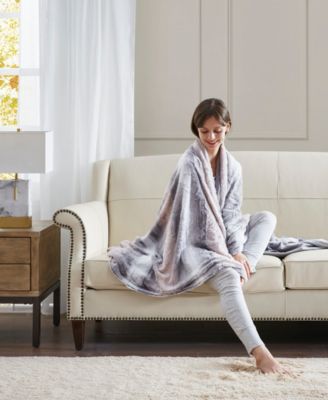 Zuri Faux-Fur Throw, 50" x 60"