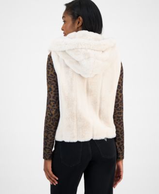 Women's Sophy Faux-Fur Hooded Vest