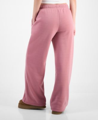 Juniors' Faux-Fur-Lined Sweatpants