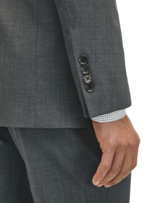 Men's Classic-Fit Stretch Wool Blend Suit Separates Jacket