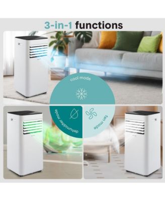 Portable Air Conditioner - 8000 BTU Cooling Capacity (ASHRAE) (White)
