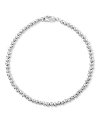 Beaded Ball Bracelet in Sterling Silver, in