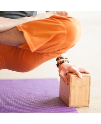 Bamboo Yoga Block 4"