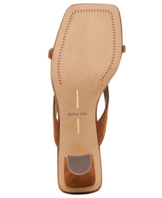 Women's Brevel Thong Low Block Heel Dress Sandals