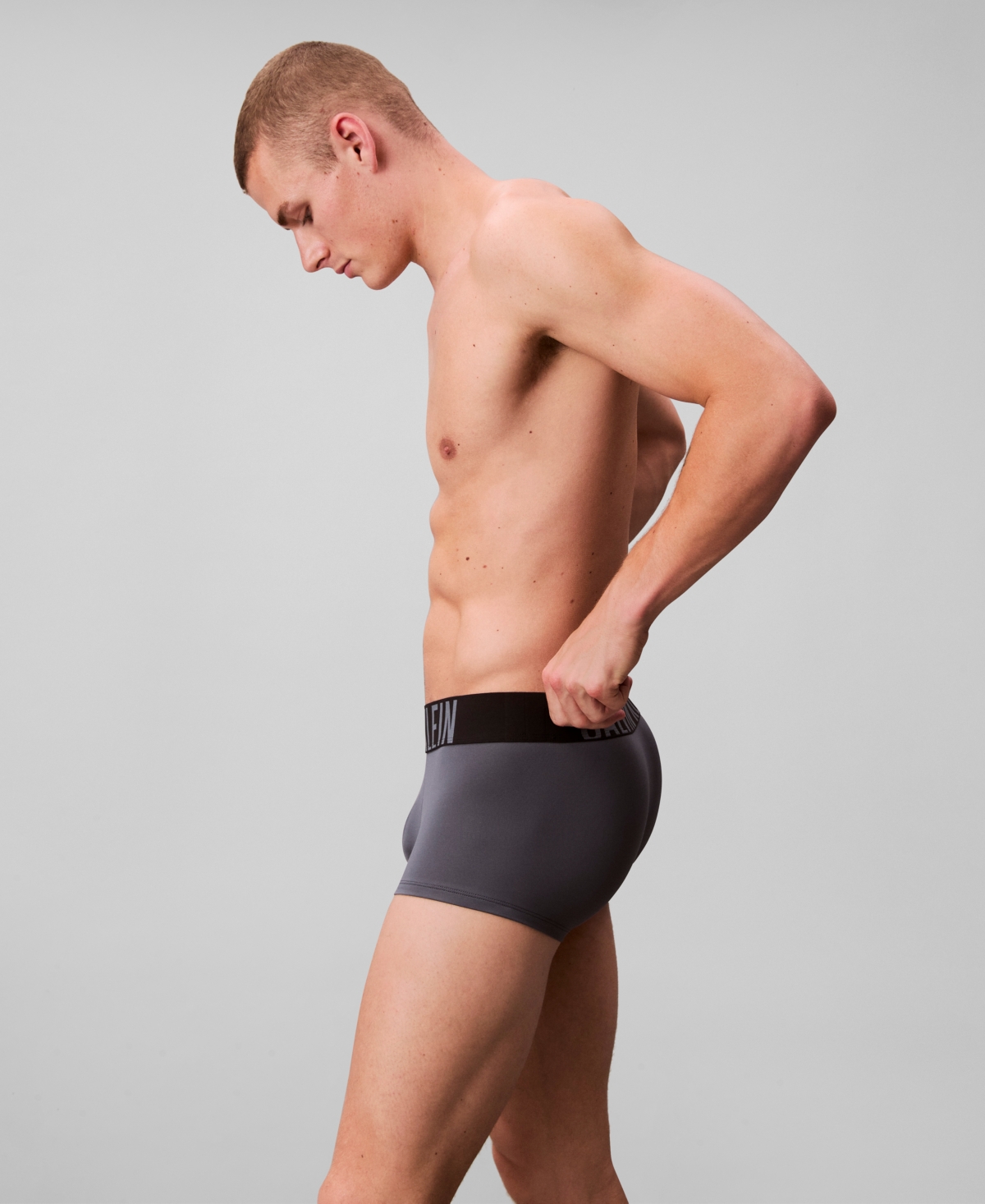 Calvin Klein Men's 3-pack Intense Power Micro Low Rise Trunks In Multi
