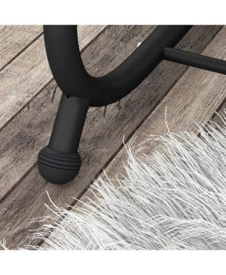 3-Seat Outdoor Patio Swing Chair with Adjustable Canopy,