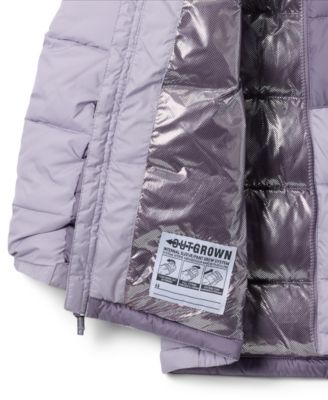 Big Girls Pike Lake II Quilted Full-Zip Hooded Puffer Jacket
