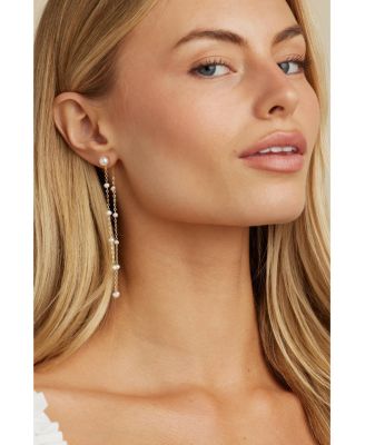 Lara Pearl Drop Earrings