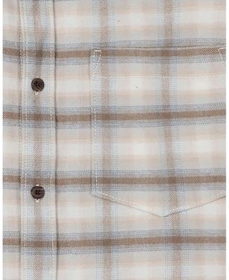 Men's Brushed Flannel Button Down Shirt