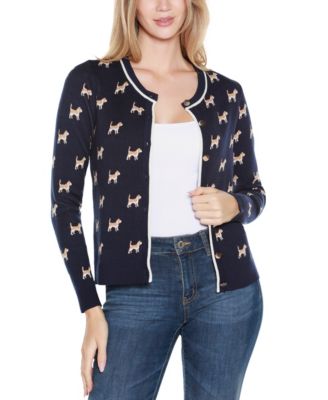 Women's Fetch-ing Fun Cardigan Sweater